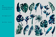 Tropical midnight patterns & motifs, a Pattern Graphic by Ivchenko design (Thumbnail 2 of 8)