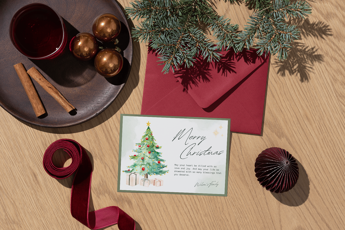 Christmas Watercolor Illustrations, a Seasonal Illustration by Minky Moo Creations (Photo 9 of 15)
