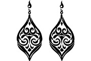 Vintage Ornamental Earrings Bundle, an Object Graphic by Gfx_Store (Thumbnail 4 of 13)