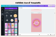 Instagram Quotes Illustrator +Canva, a Social Media Template by The Gypsy Goddess (Thumbnail 7 of 7)