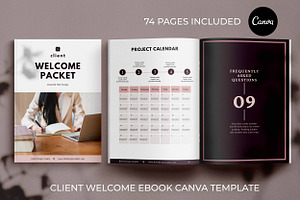 Canva Client Welcome Packet | Belle