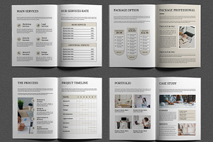 Services And Pricing Guide Brochure