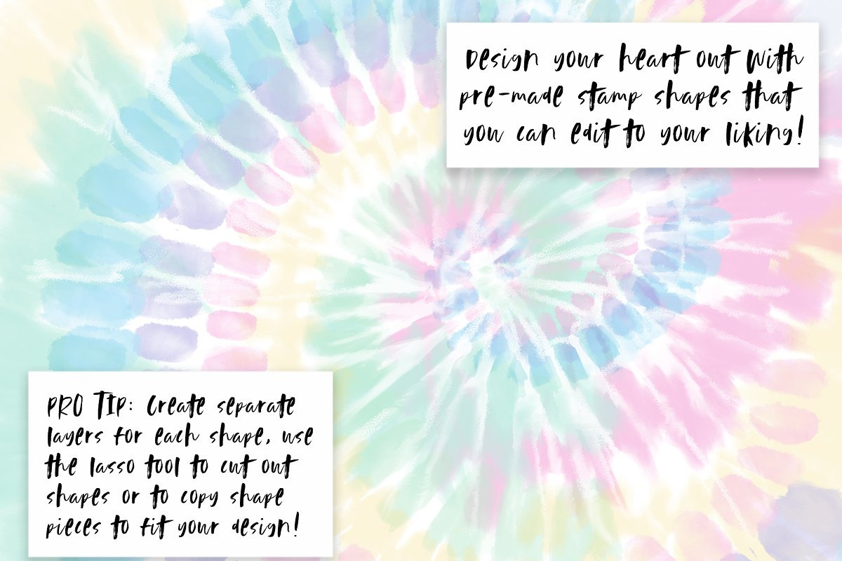 Ultimate Digital Tie-Dye 8 Products!, a Brush Add-On by The Gypsy Goddess (Photo 26 of 43)