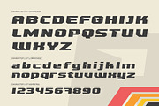 Dark Turbo - Bold Italic Racing Font, a Sans Serif Font by Typia Nesia (Thumbnail 2 of 12)