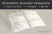 Future Self Journal, Self Care Plan, a Print Template by POC Digital (Thumbnail 2 of 3)