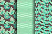 10 Floral Patterns, a Pattern Graphic by Sunset&Sea Design (Thumbnail 4 of 5)