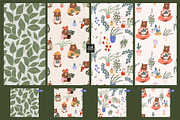 Bear’s Secret Garden - collection, an Animal Illustration by avdnadi (Thumbnail 10 of 11)
