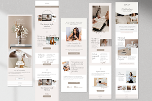 Canva Email Newsletter Templates