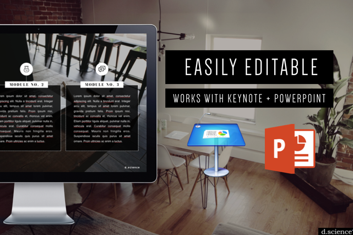 Creative Agency Pitch Deck Template, a Presentation Template by Template Monkey @dscience (Photo 2 of 15)