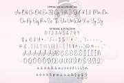 Cutegirl | Script Font, a Handwritten Font by Scratchones (Thumbnail 7 of 9)