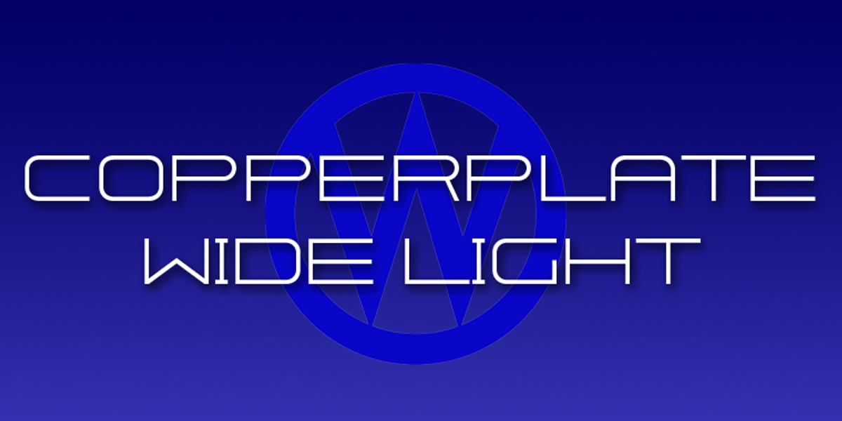 Copperplate Wide, a Sans Serif Font by Wiescher-Design (Photo 3 of 10)