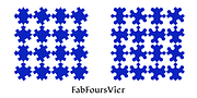 FabFours, a Symbol Font by Ingrimayne Type (Thumbnail 4 of 11)