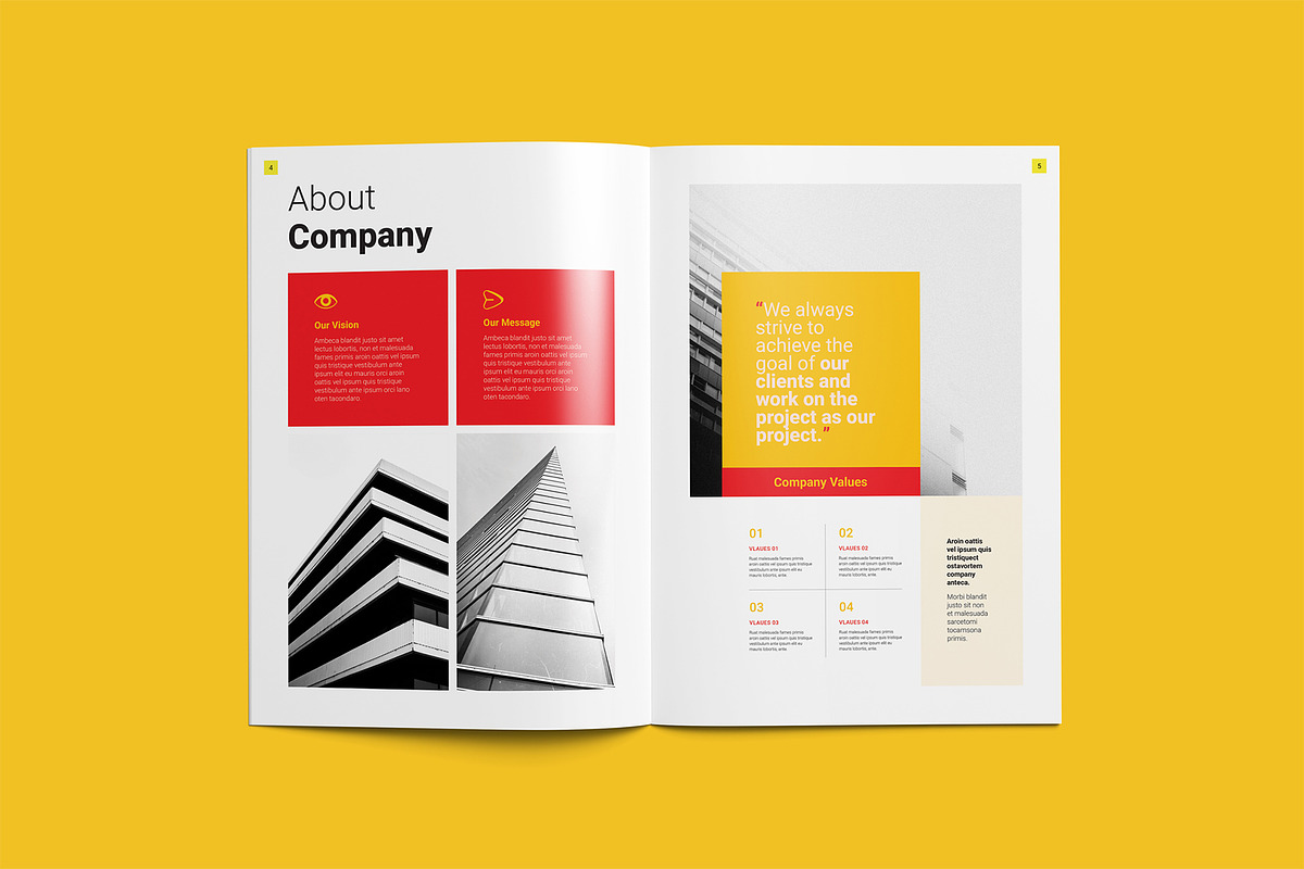 Company Profile, a Brochure Template by WOWPro (Photo 4 of 10)