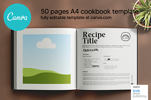 Mexican Recipes Canva Template Squar