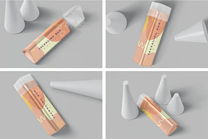 Triangular Packaging Box Mockup, a Packaging Mockup by megostudi0