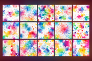 Paint Splash Seamless Pattern, a Pattern Graphic by Forhadx5 (Thumbnail 3 of 5)