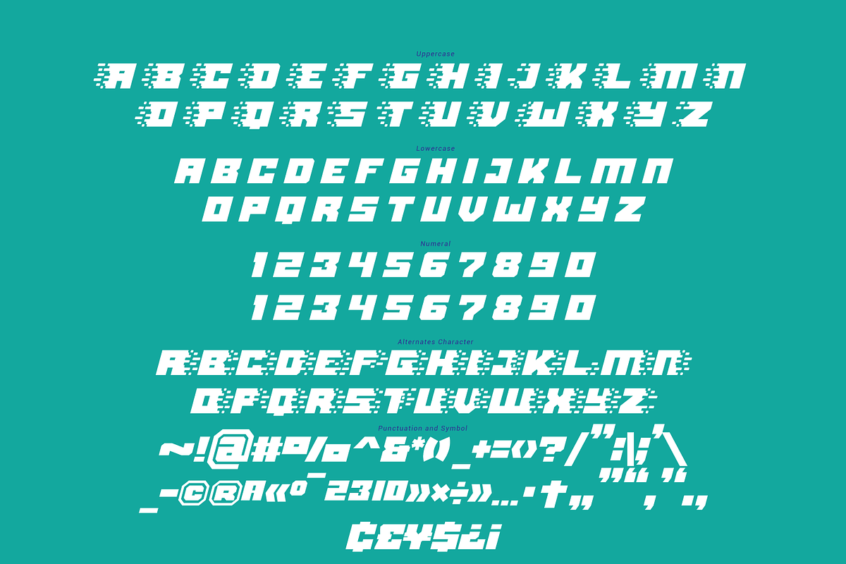 Sobek a typeface, a Sans Serif Font by Linecreative (Photo 6 of 7)
