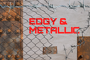METALLIC GRUNGE ELEMENTS, an Object Graphic by BeNone Designs (Thumbnail 5 of 5)