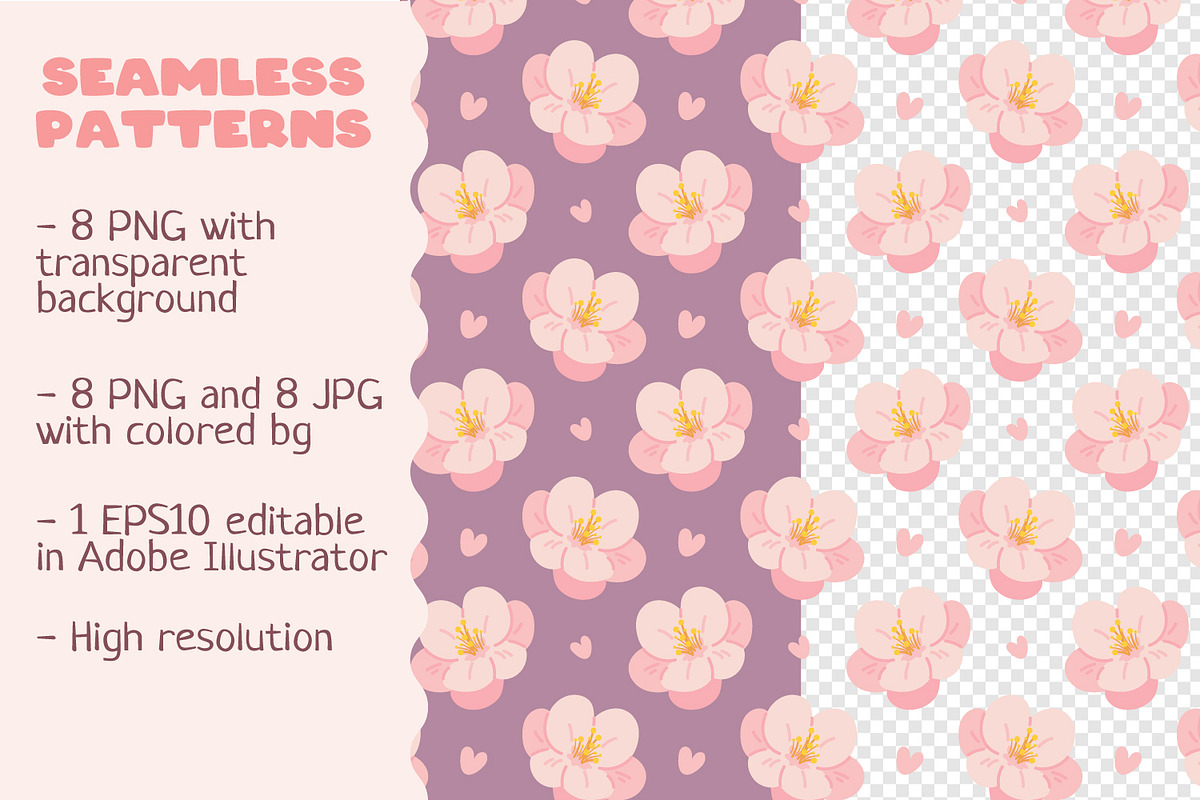 Sakura Stationery & Elements, a Stationery Template by so.ni.ka-store (Photo 8 of 11)