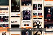 Odyra – Movie Streaming Mobile App D, an App Template by twinstd (Thumbnail 3 of 5)