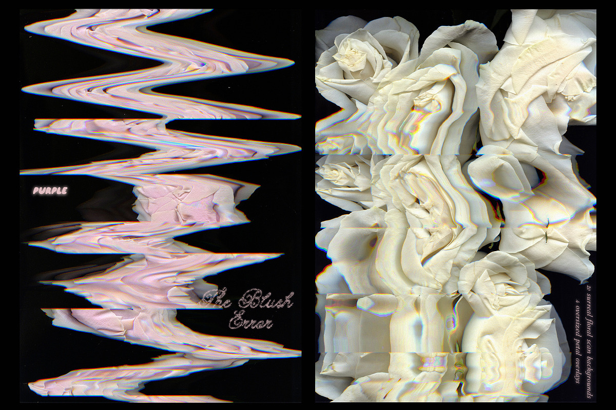 The Blush Error - Floral Backgrounds, a Wallpaper Graphic by Purple (Photo 5 of 12)