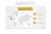 Aquarelle Powerpoint Template, a Presentation Template by Blixa 6 Studios (Thumbnail 3 of 5)