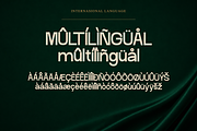 Rosvelle Luxury Hybrid Sans, a Sans Serif Font by Muksal Creative (Thumbnail 9 of 9)