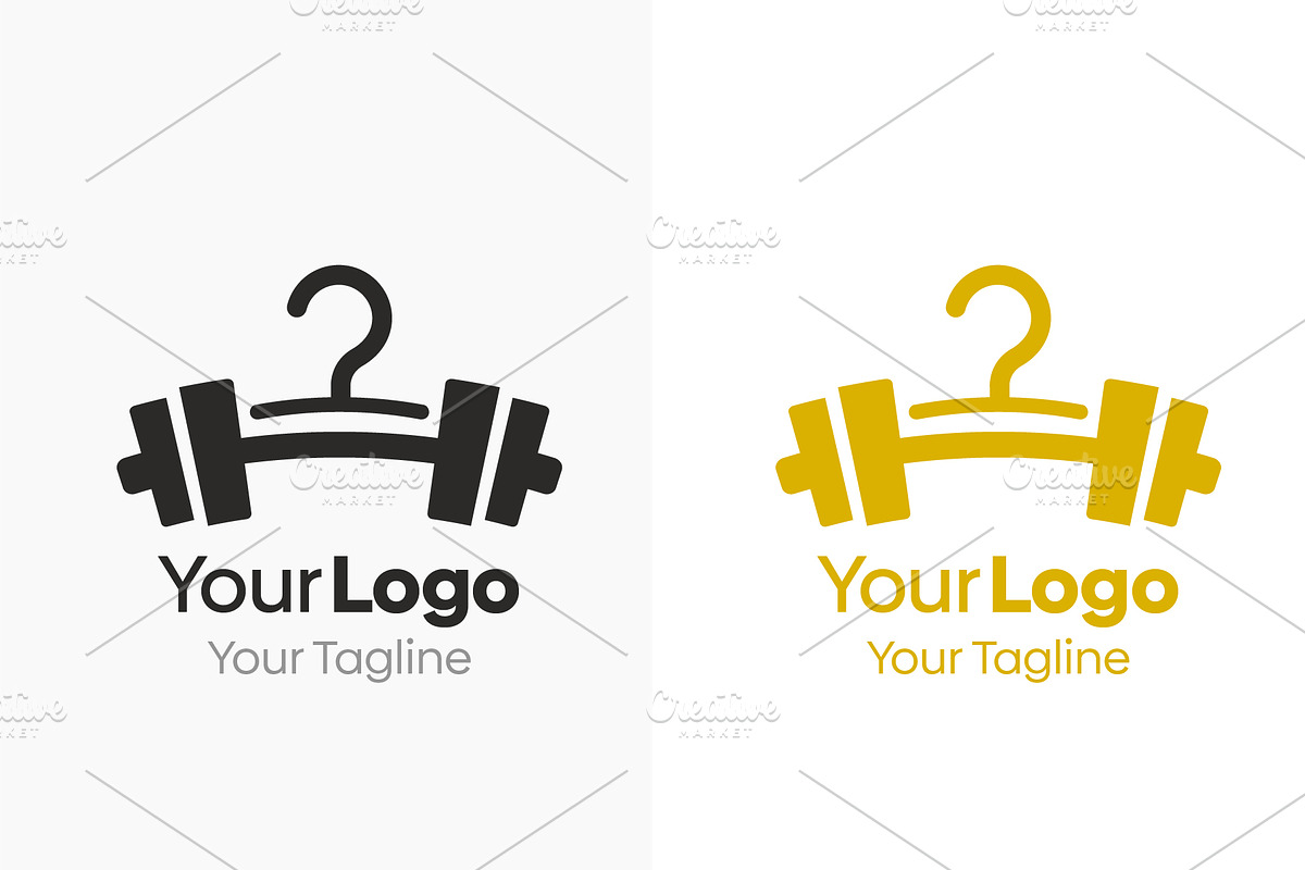 Fitness Laundry Logo Template, a Branding & Logo Template by Grapixy (Photo 3 of 3)