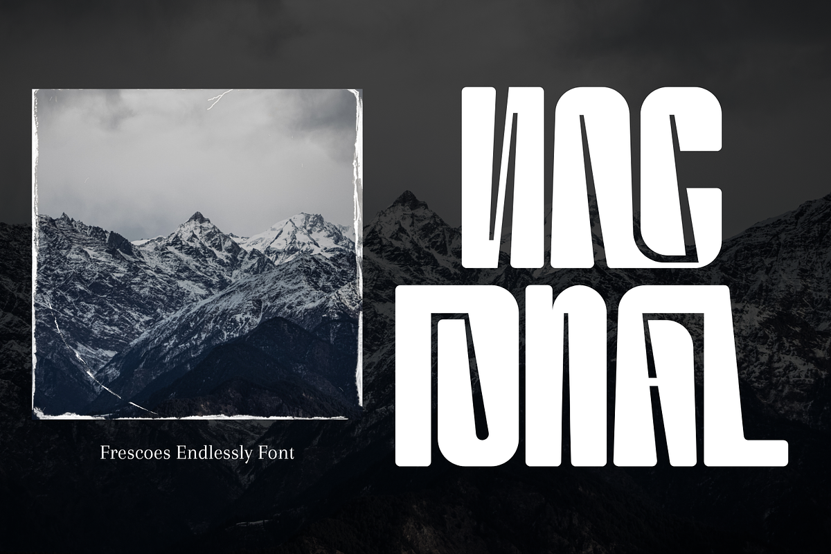 Frescoes Endlessly - Condensed Font, a Sans Serif Font by 177Studio (Photo 2 of 8)