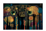 Enod. Enchanted Forest Animal Spirit, an Animal Illustration by milatovar (Thumbnail 15 of 19)