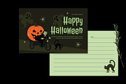 Halloween Spooky Party Greeting Card, a Card Template by Neermana (Thumbnail 2 of 4)