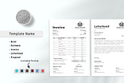 New Invoice, Letterhead, Proposal, a Flyer Template by MNT-Creator (Thumbnail 1 of 6)