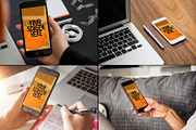 15 Mockups iPhone (pics+PSD), an iPhone Mockup by tydla (Thumbnail 5 of 6)