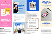 Welcome Email Templates for Flodesk, an Email Template by My Social Boutique (Thumbnail 2 of 4)