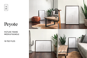 Frame Mockup Bundle - Peyote, a Household Mockup by Saguaro Digital (Thumbnail 1 of 7)