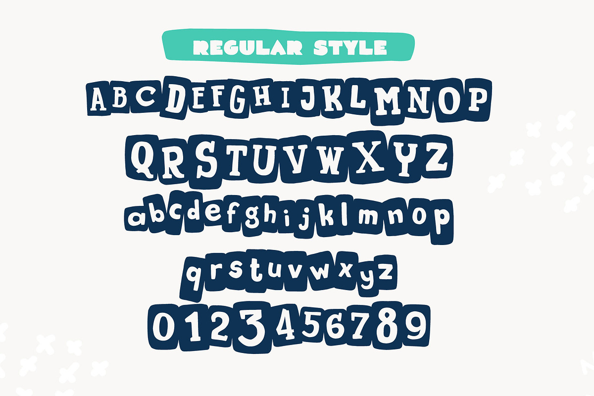 New Collage colored font, a Slab Serif Font by kaer_shop (Photo 9 of 12)