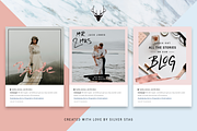 Rose Gold ANIMATED Instagram Posts, a Social Media Template by SilverStag Type Foundry (Thumbnail 7 of 15)