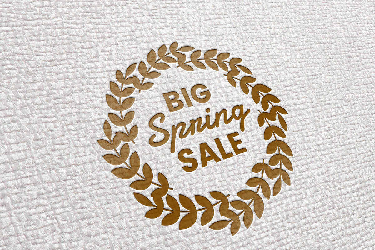 72 SPRING VINTAGE BADGE & RIBBON, a Branding & Logo Template by Toonsteb (Photo 11 of 12)