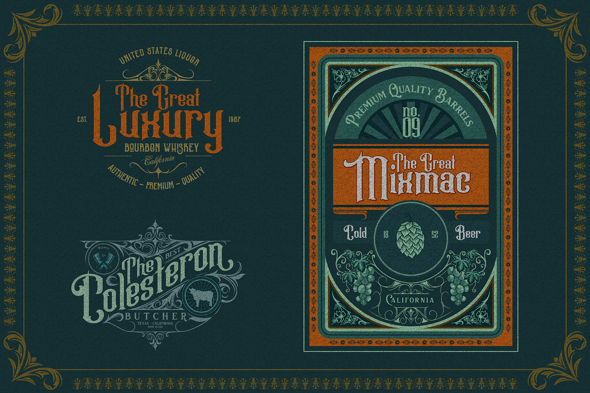 Hornbuckle for Vintage Logo & Liquor preview 3