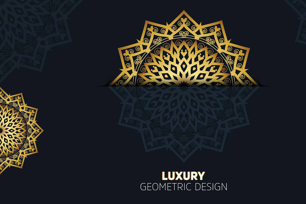 560+ Mandala Design Mega Collection, a Decorative Illustration by NJ Himel (Photo 109 of 289)
