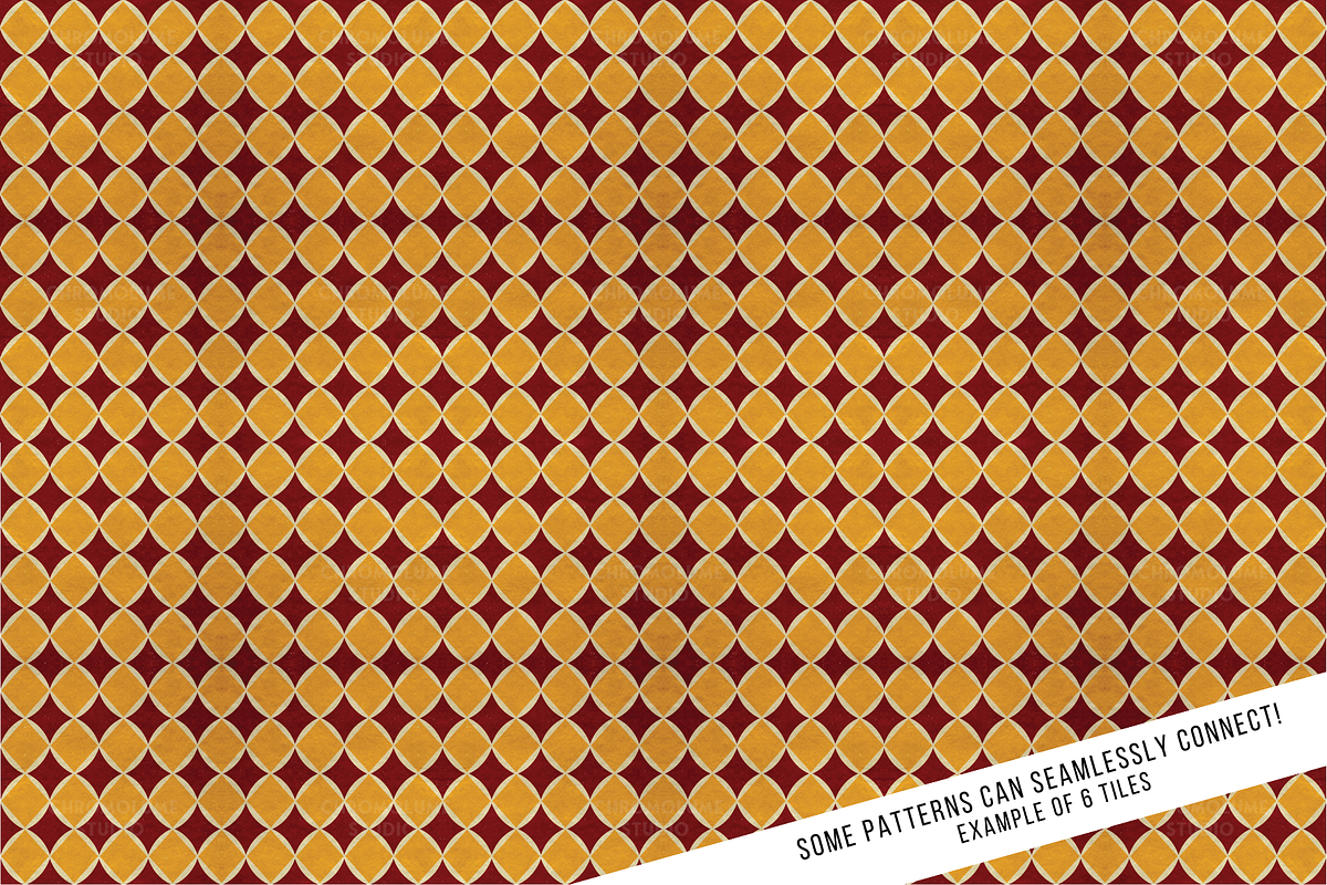 Vintage Circus Digital Paper, a Pattern Graphic by Chromolume Studio (Photo 6 of 23)