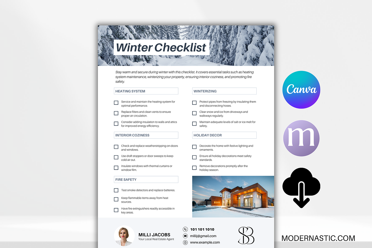 Real Estate Flyer, a Flyer Template by Modernastic - Canva (Photo 5 of 9)