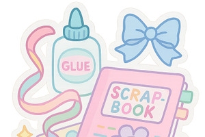 Back to school scrapbook supplies wi, an Illustration by Dvoevnore photos