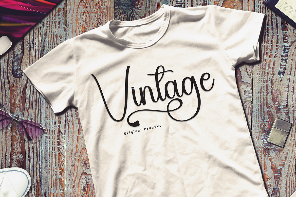 Bright Monday | Script Font, a Handwritten Font by Scratchones (Photo 3 of 9)