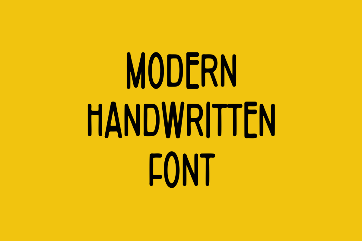 Good Banana - Font, a Handwritten Font by artchiles_design (Photo 2 of 5)