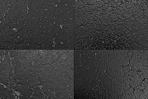 Black Asphalt Textures