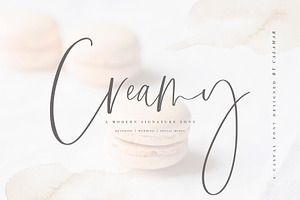 Creamy Handwritten Font