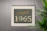 Floral Numbers, a Decorative Illustration by Lisa's Balcony (Thumbnail 4 of 4)