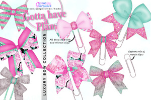 Gotta Have A Plan Bows Collection