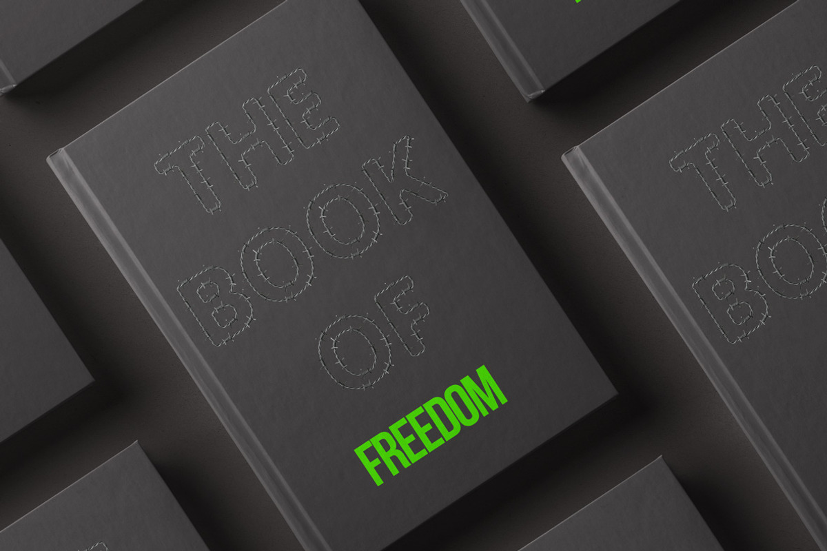 Barbed Wire Font, a Font by Handmadefont (Photo 5 of 9)
